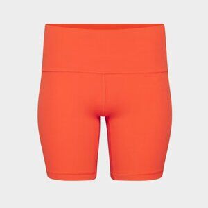 NWT Aritzia GOLDEN BUTTER Cheeky Hi-Rise Red 7" Shorts 2